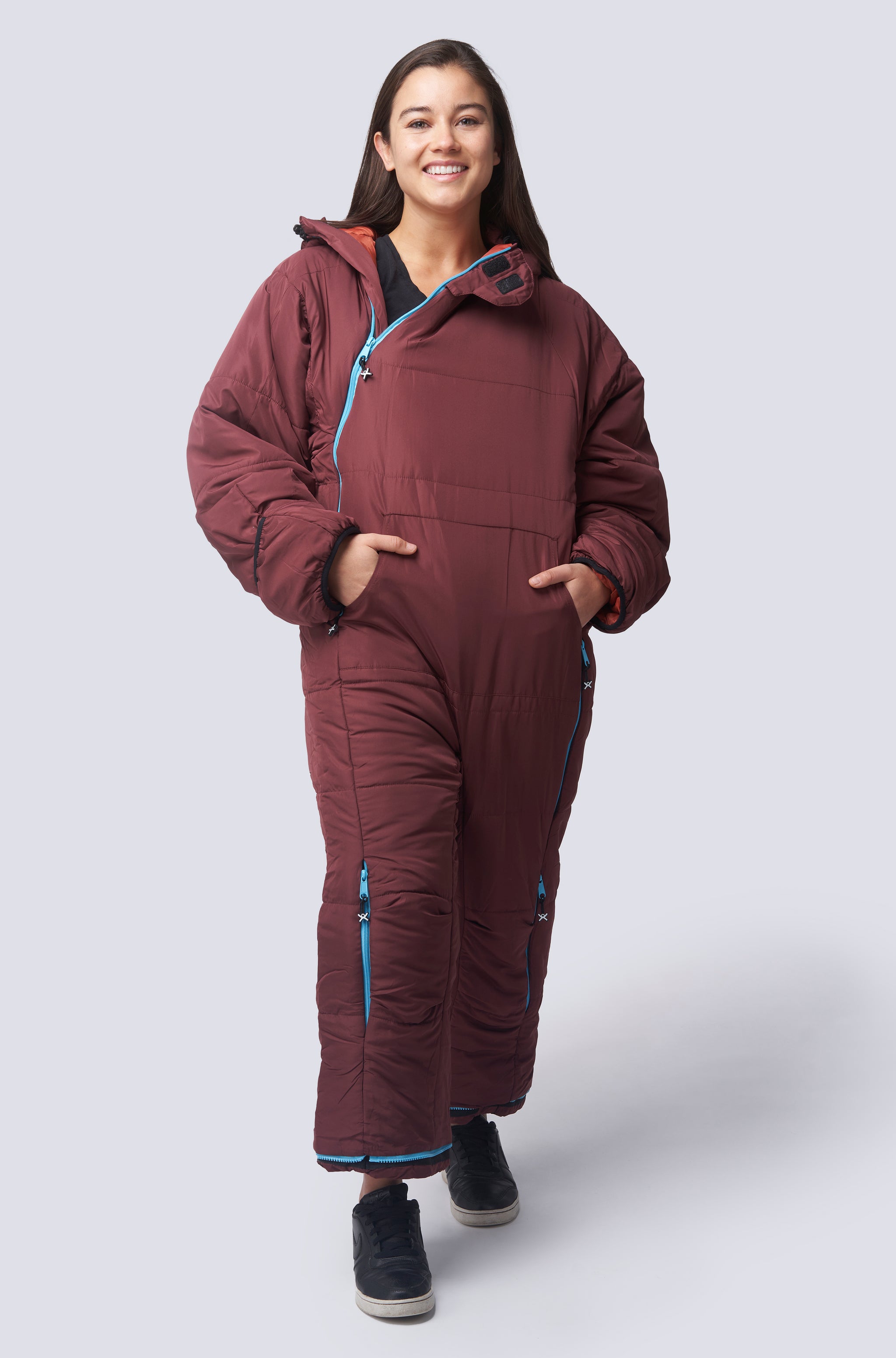 Original Recycled Burgundy Earth Sleeping Bag Suit