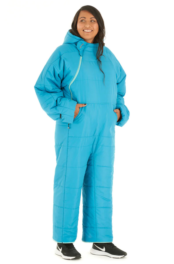 Lite Recycled Teal Sunlight Sleeping Bag Suit