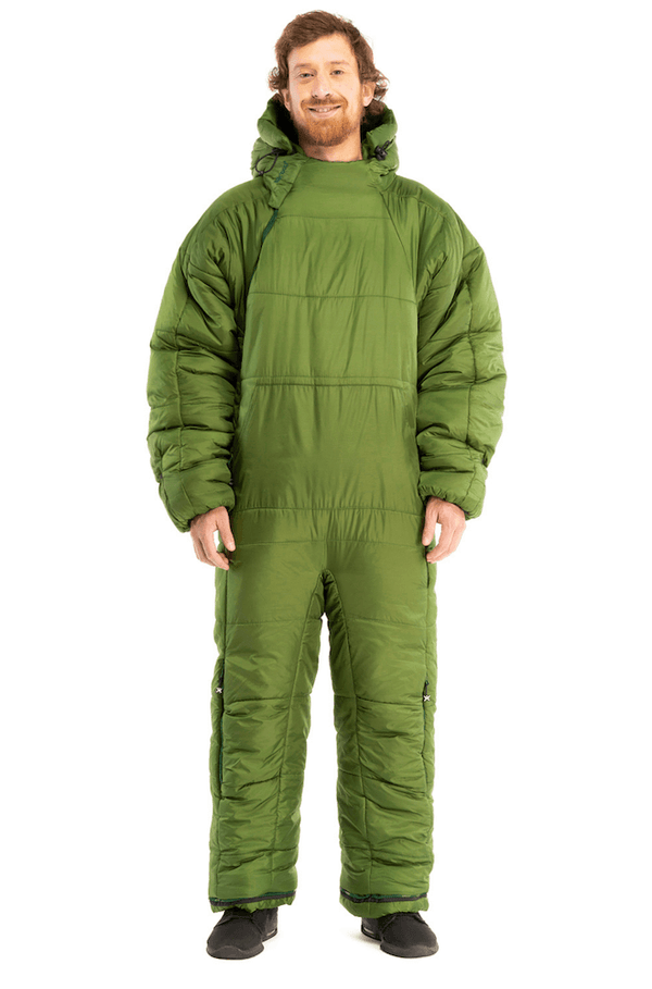 Selk'bag Original 6g Wearable Sleeping Bag Green Pasture x Large