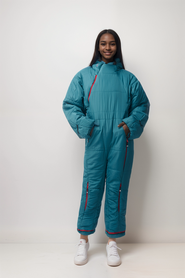 Kids Original Recycled Green Ice Sleeping Bag Suit