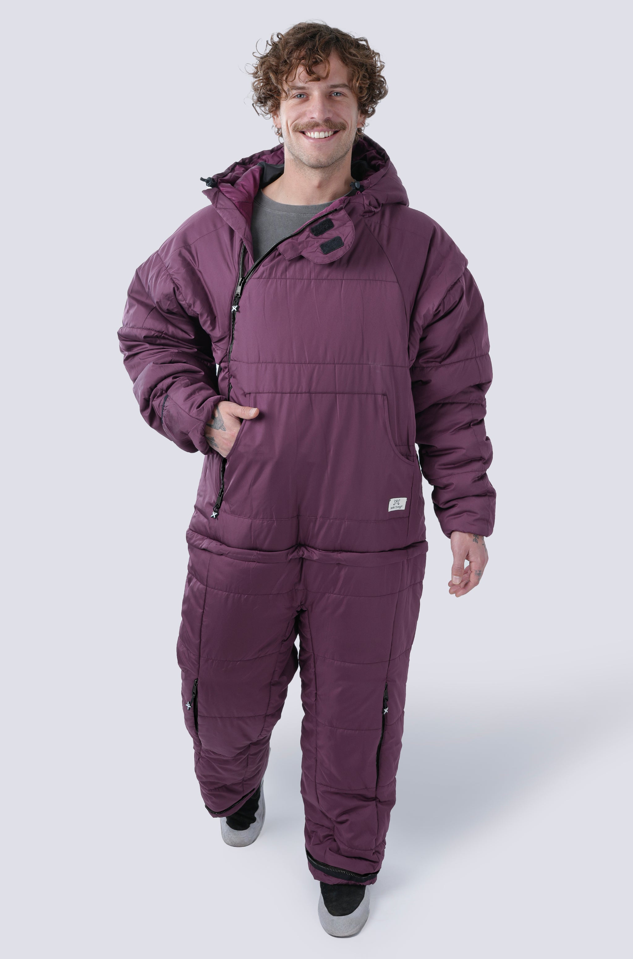 Swytch Original Maipo Burgundy Sleeping Bag Suit