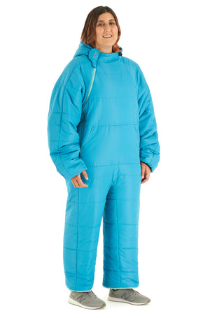 Lite Recycled Teal Sunlight Sleeping Bag Suit