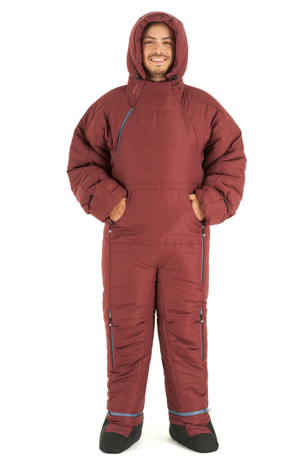 Original Recycled Burgundy Earth Sleeping Bag Suit