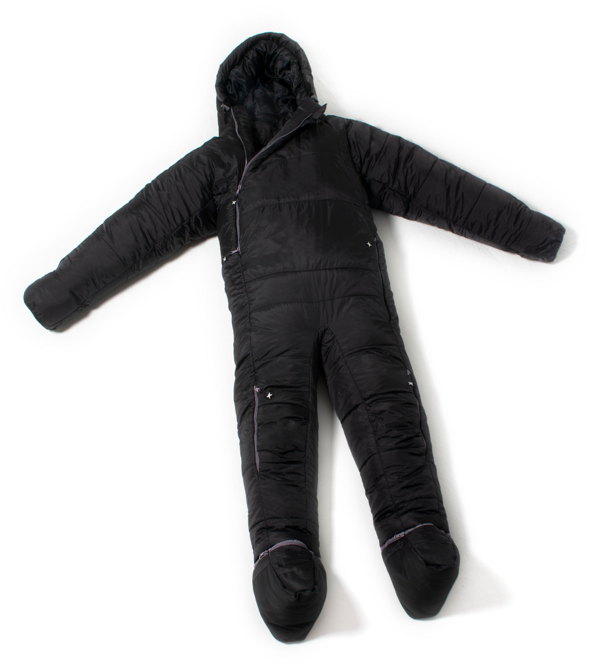 Kids black Selk'bag sleeping bag suit
